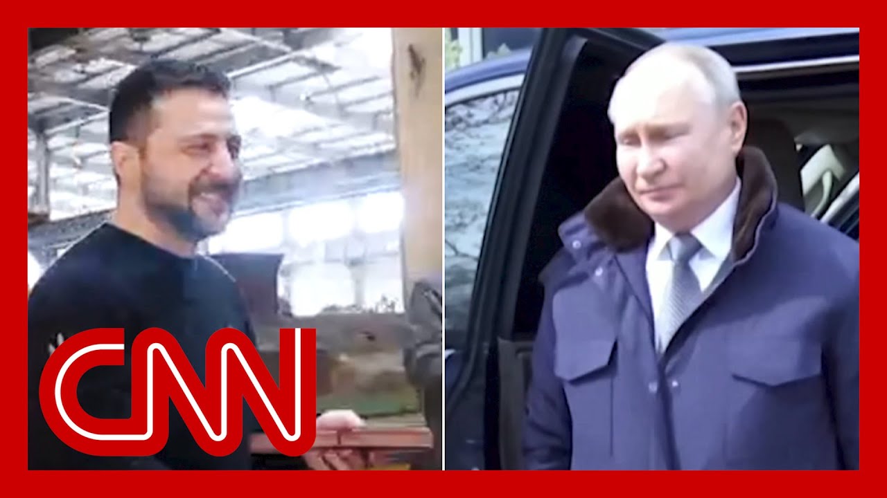 Putin And Zelensky Visited Their Troops On The Same Day. See The Difference