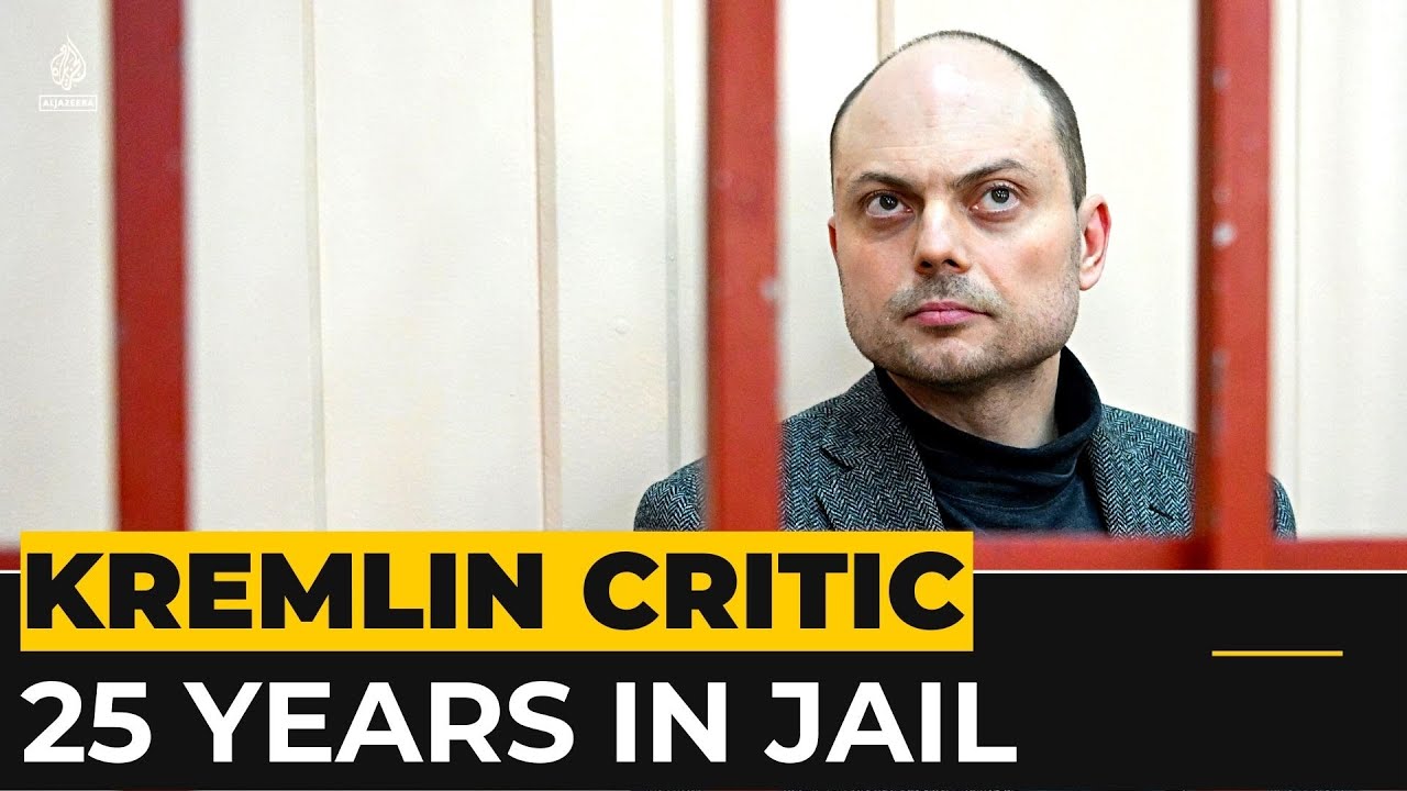 Putin Critic Vladimir Kara Murza Sentenced To 25 Years In Prison