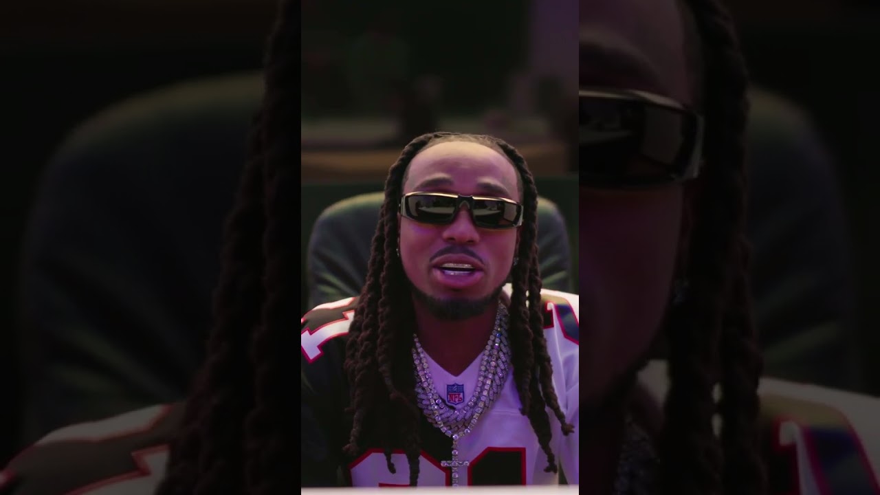 Quavo Huncho Welcomes The Falcons Draft Picks To The A! | Atlanta Falcons #shorts