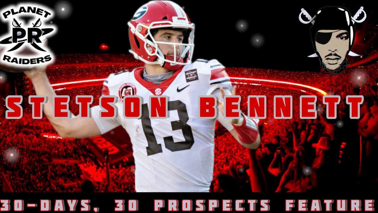 #raiders Draft | #georgiabulldogs Qb #stetsonbennett | The Future Qb2 For The Raiders?