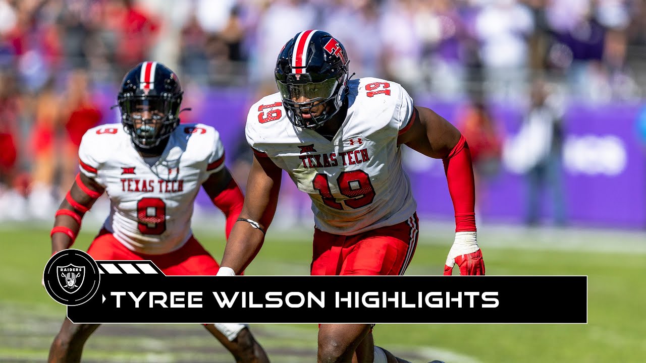 Raiders Select De Tyree Wilson | Highlights | 2023 Nfl Draft