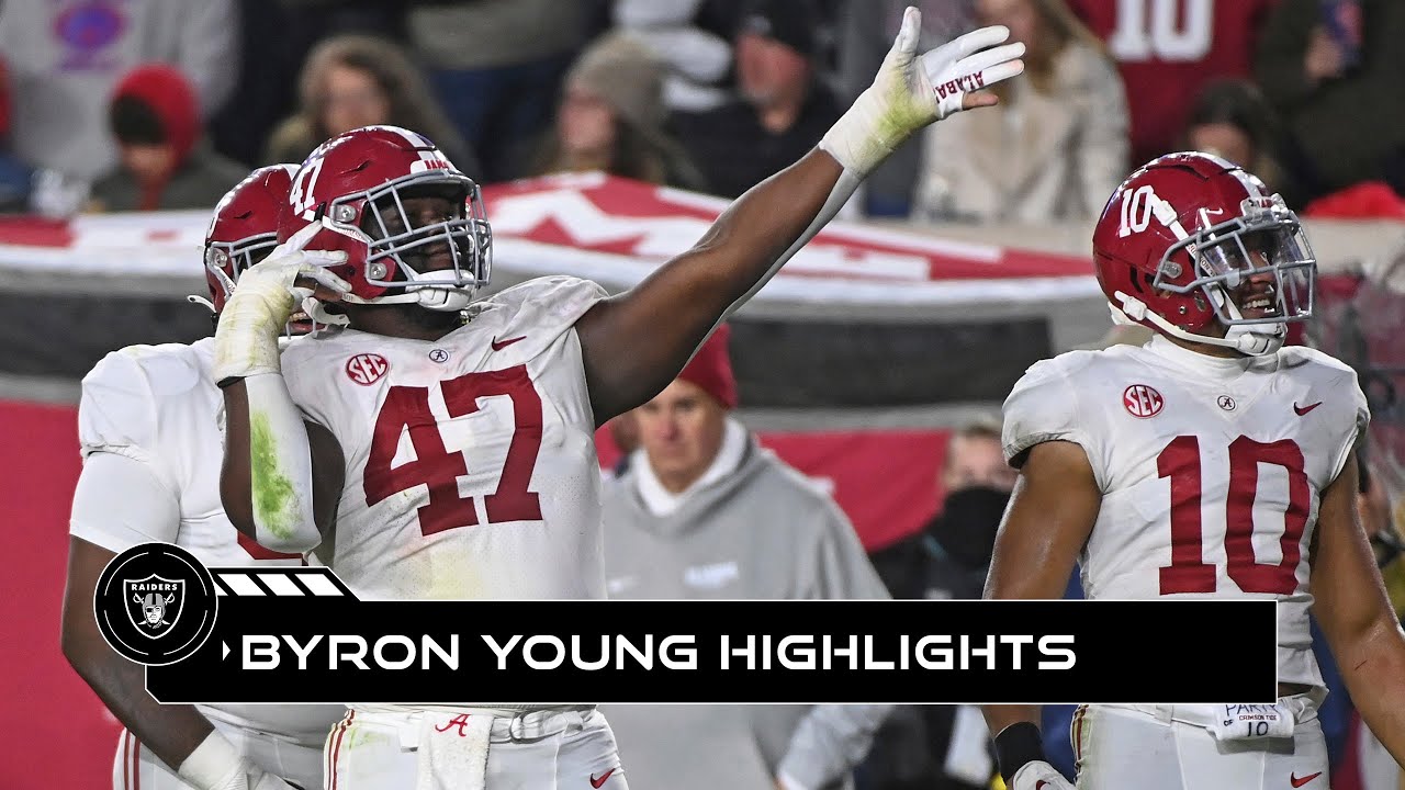 Raiders Select Dt Byron Young | Highlights | 2023 Nfl Draft