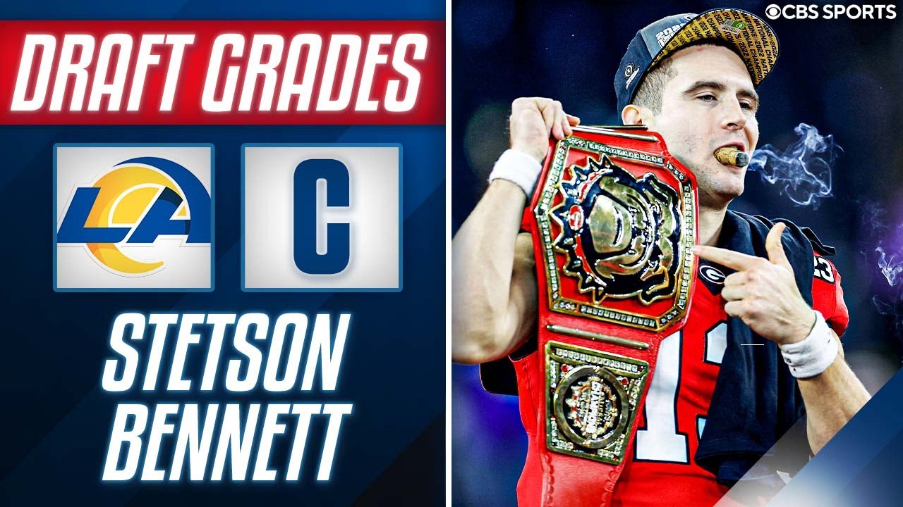 Rams Select Georgia Star Qb Stetson Bennett In The 4th Round I 2023 Nfl Draft