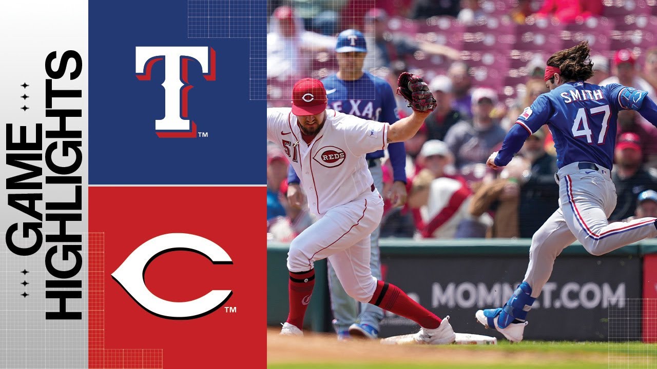 Rangers Vs. Reds Game Highlights (4/26/23) | Mlb Highlights