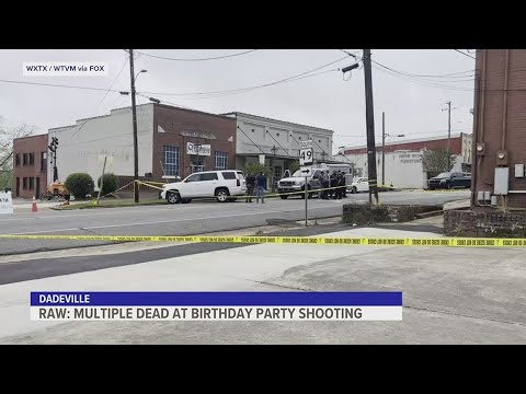 Raw: Mass Shooting At Birthday Party Leaves Several Dead, Scores Injured