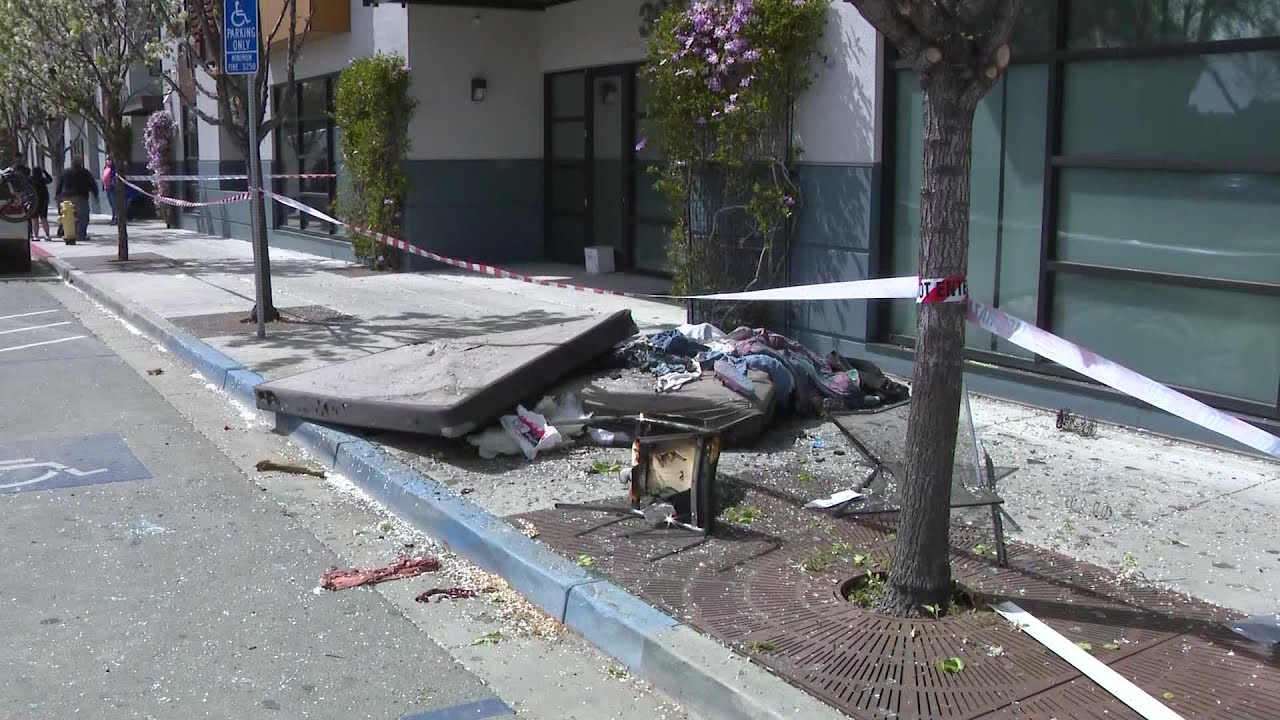 Raw video: Fremont apartments red-tagged after sprinkler system floods building