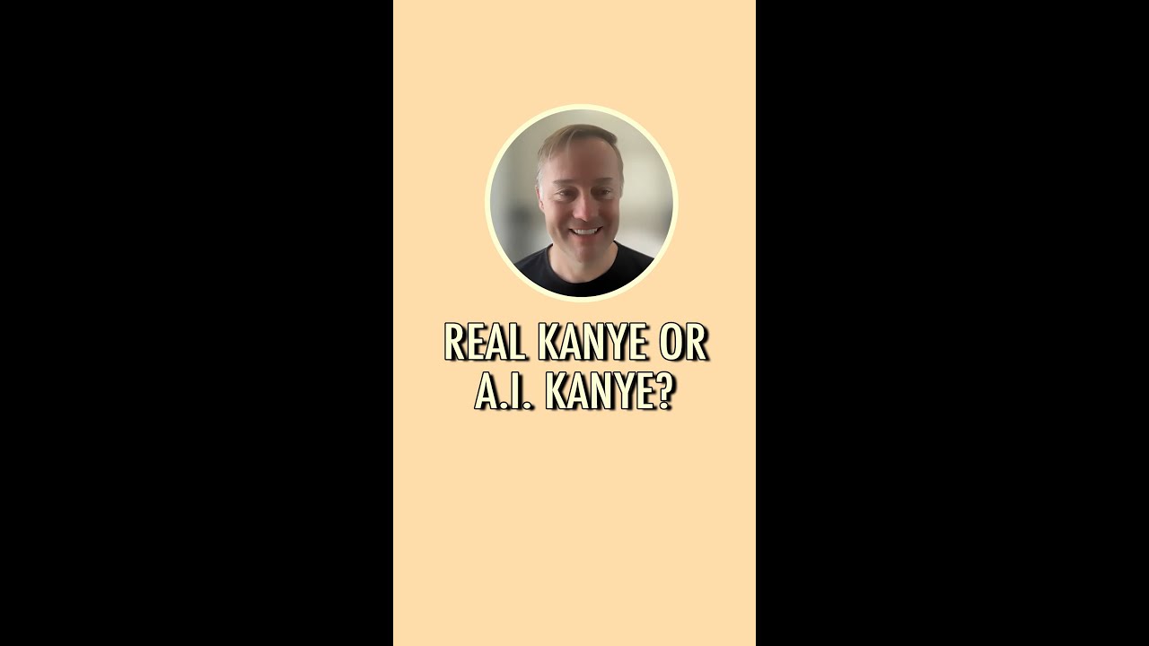 Real Kanye Or A.i. Kanye? | Startup News