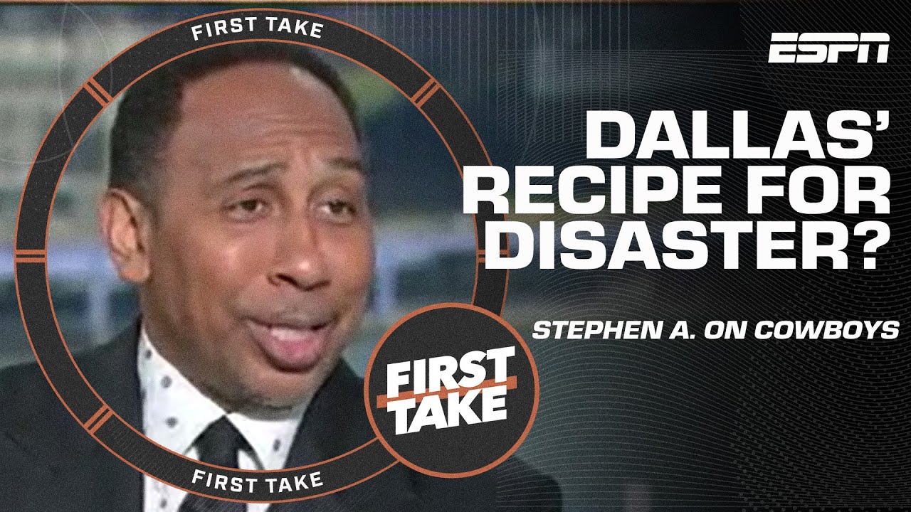 Recipe For Disaster In Dallas? Stephen A. Warns The Cowboys About Who They Draft 🤠 | First Take