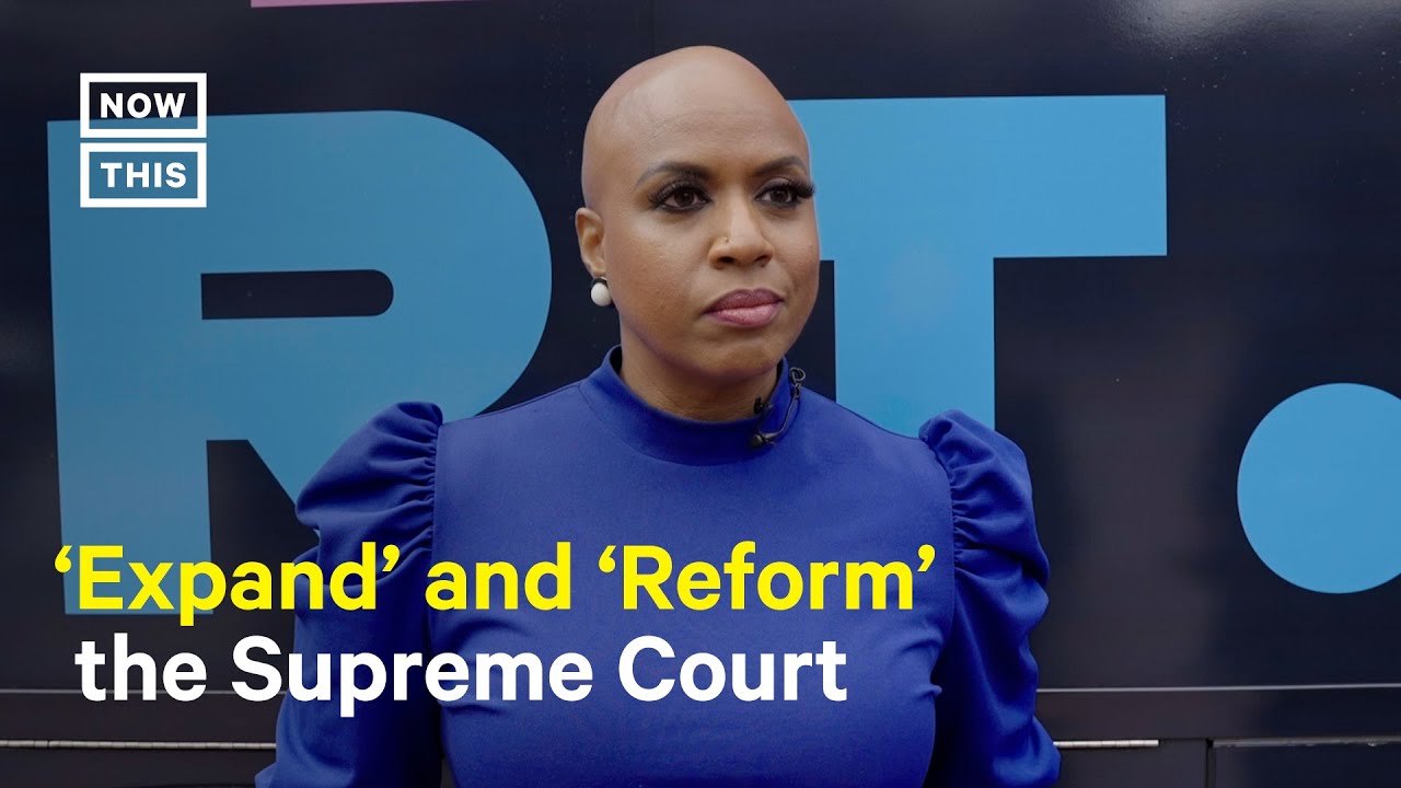 Rep. Ayanna Pressley Calls For Supreme Court Reform