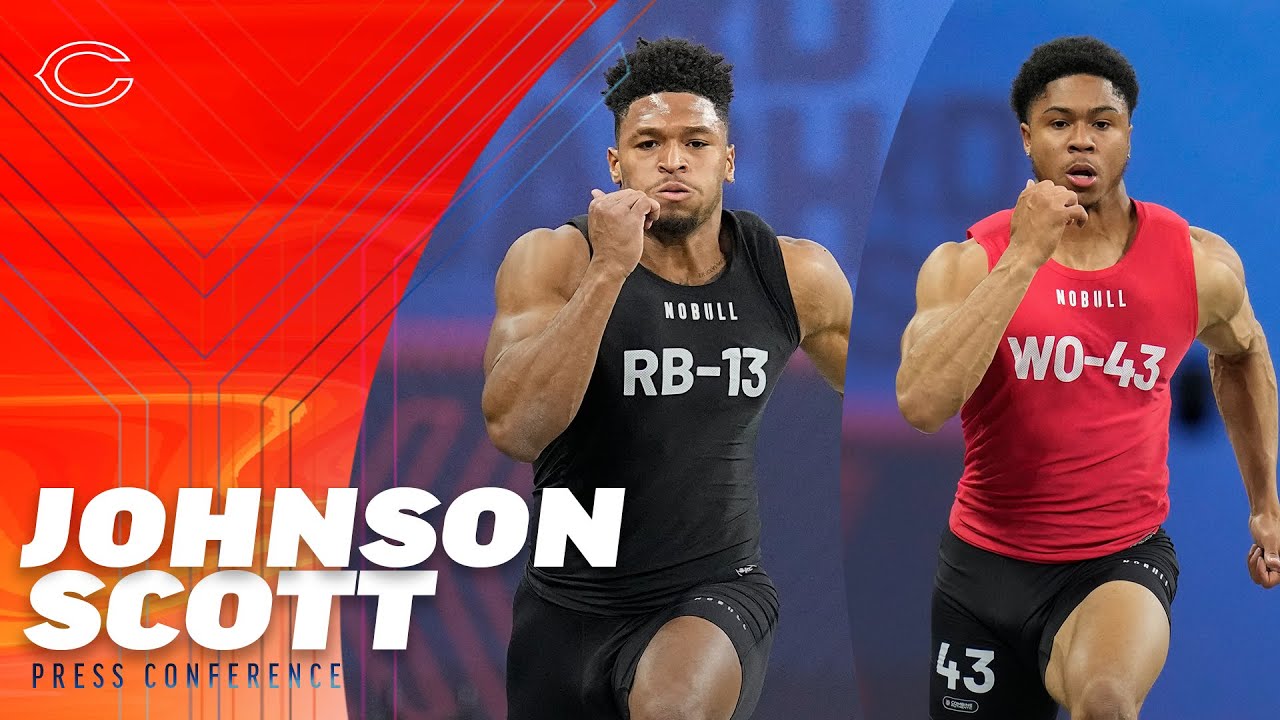 Roschon Johnson & Tyler Scott Media Availability | Chicago Bears