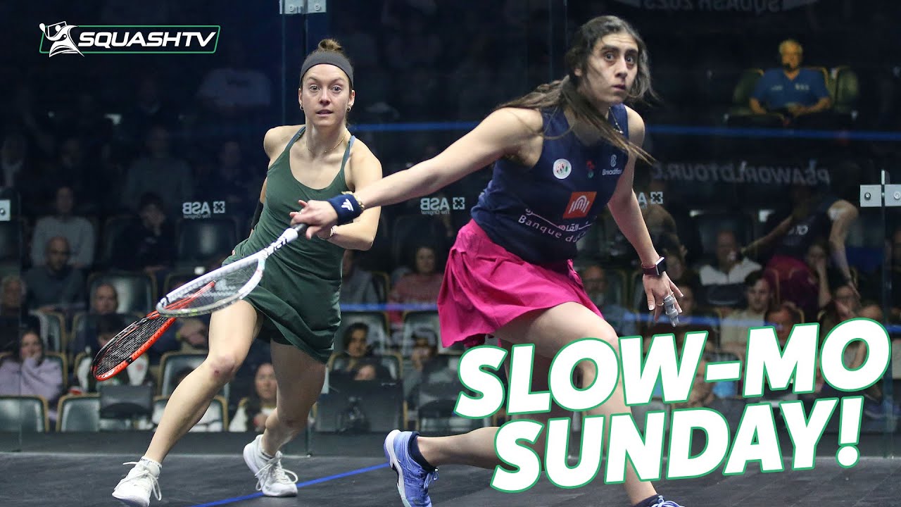 Sabrina Sobhy Vs Nour El Sherbini In Slow Motion! | 4k Slow Mo Sunday 🎥