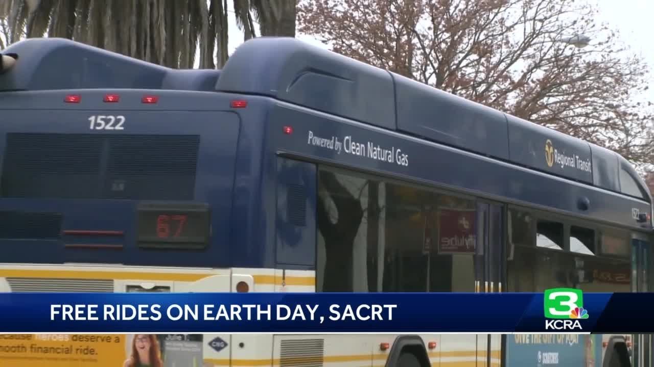 Sacrt Gives Free Rides For Earth Day