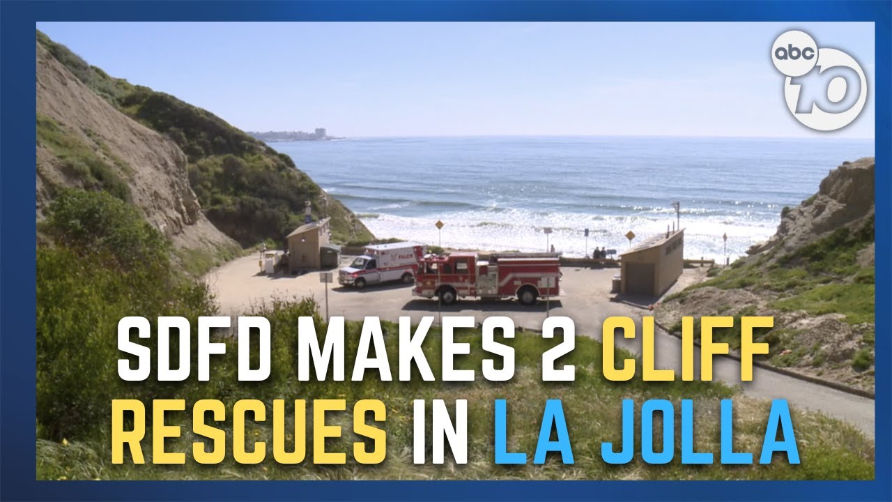 San Diego Firefighters Rescue 2 People From Cliffs In La Jolla | San Diego News