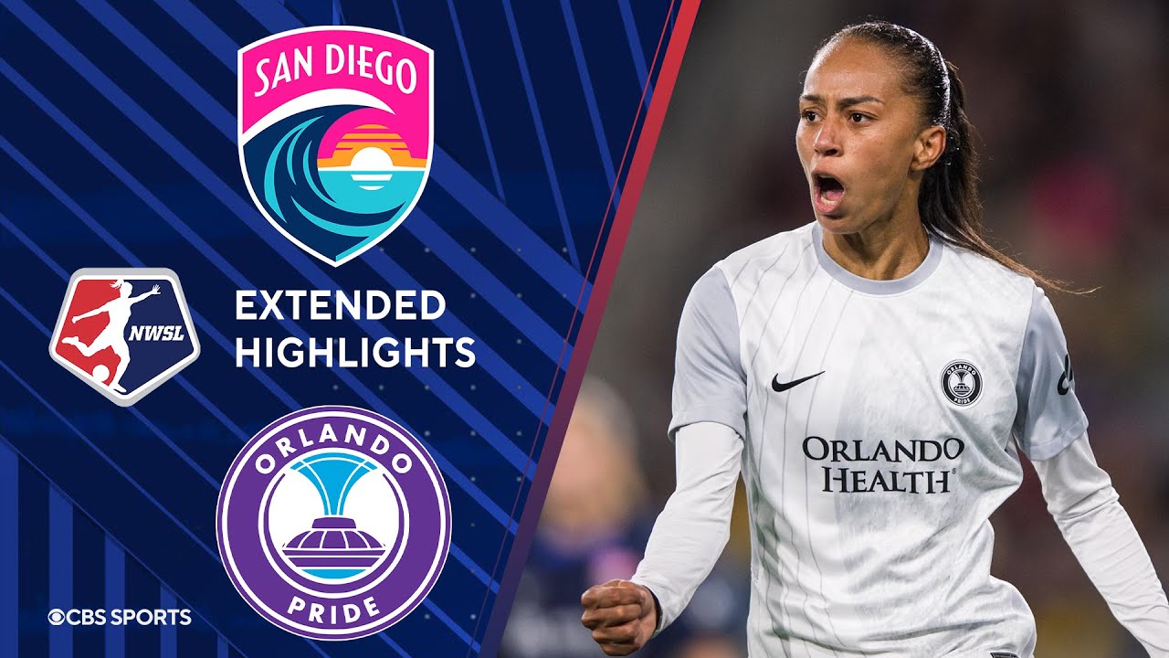 San Diego Wave Fc Vs. Orlando Pride: Extended Highlights | Nwsl | Cbs Sports Attacking Third