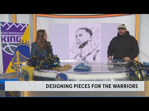 San Francisco Artist Creates A Portrait Of Stephen Curry