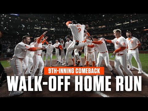 San Francisco Giants 9th-Inning Comeback | Blake Sabol Walk-off Home Run vs Cardinals