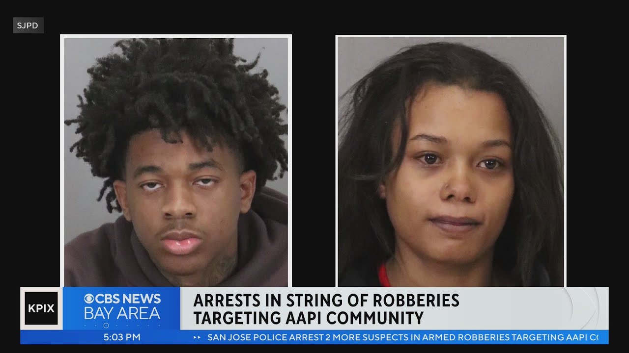 San Jose police arrest 2 more suspects in armed robberies targeting AAPI community