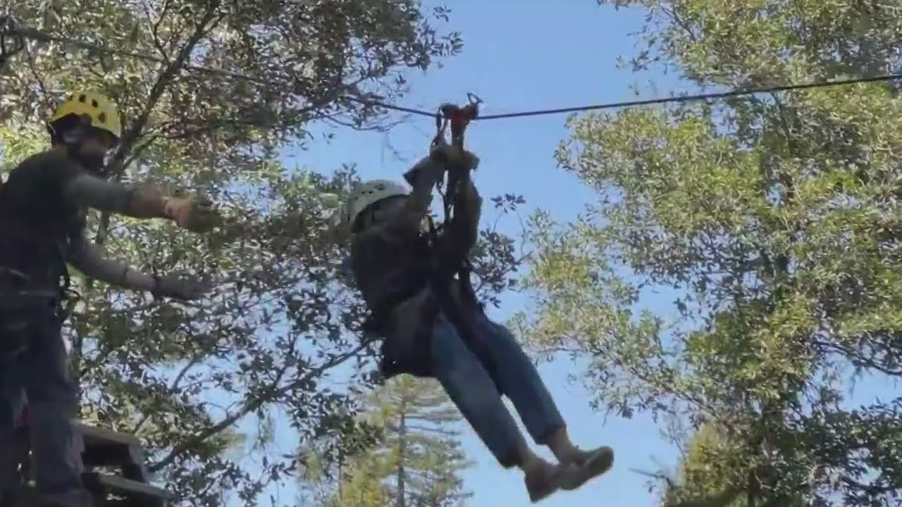 Santa Rosa 90-year-old’s zipline adventure chalks another one off the bucket list