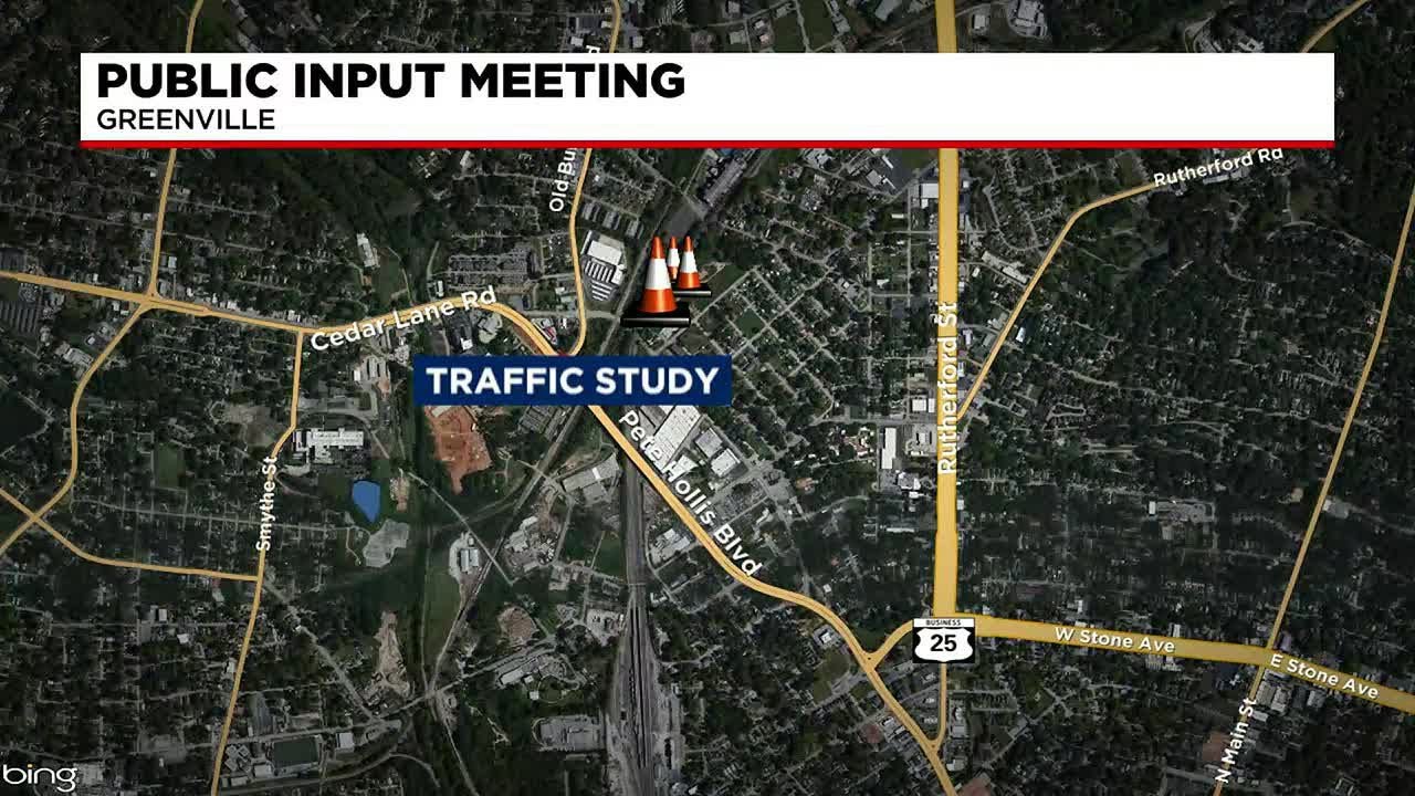 Scdot Holding Public Comment Session For Greenville Co. Road Upgrades