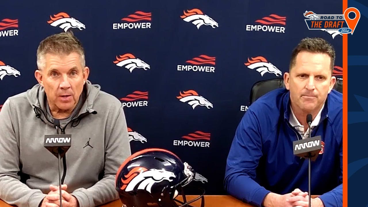 Sean Payton And George Paton Discuss Broncos’ Goals Ahead Of 2023 Nfl Draft