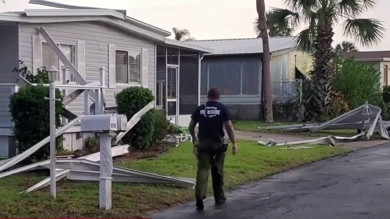 Severe Weather Damages Home In Brevard County, Officials Say