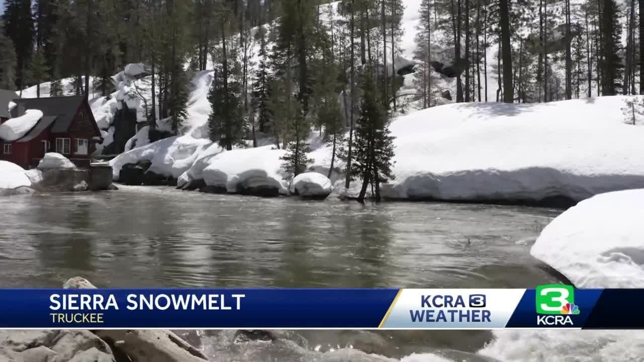 Sierra Snowmelt May Cause Minor Flooding In The High Sierra This Week