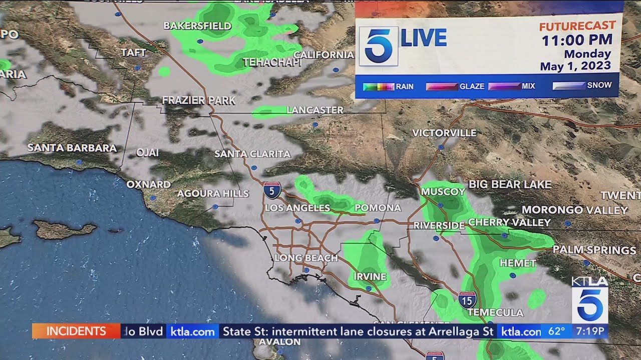 Socal To See More Rain, Mountain Snow