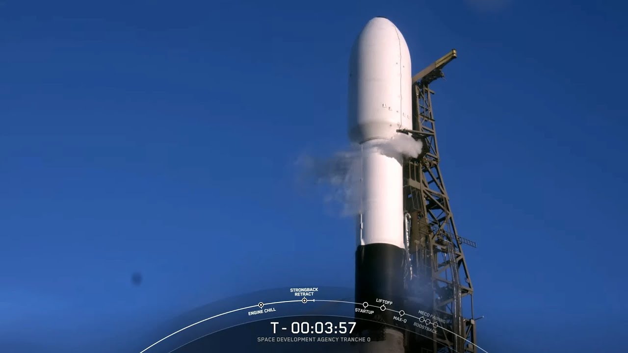 Spacex Falcon 9 Launch Of 21 Second Generation Starlink Satellites To Low Earth Orbit | Spacex News