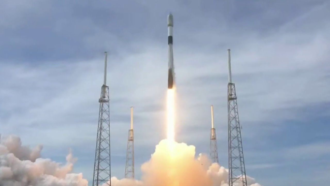 Spacex Launches Starlink Satellites From Cape Canaveral