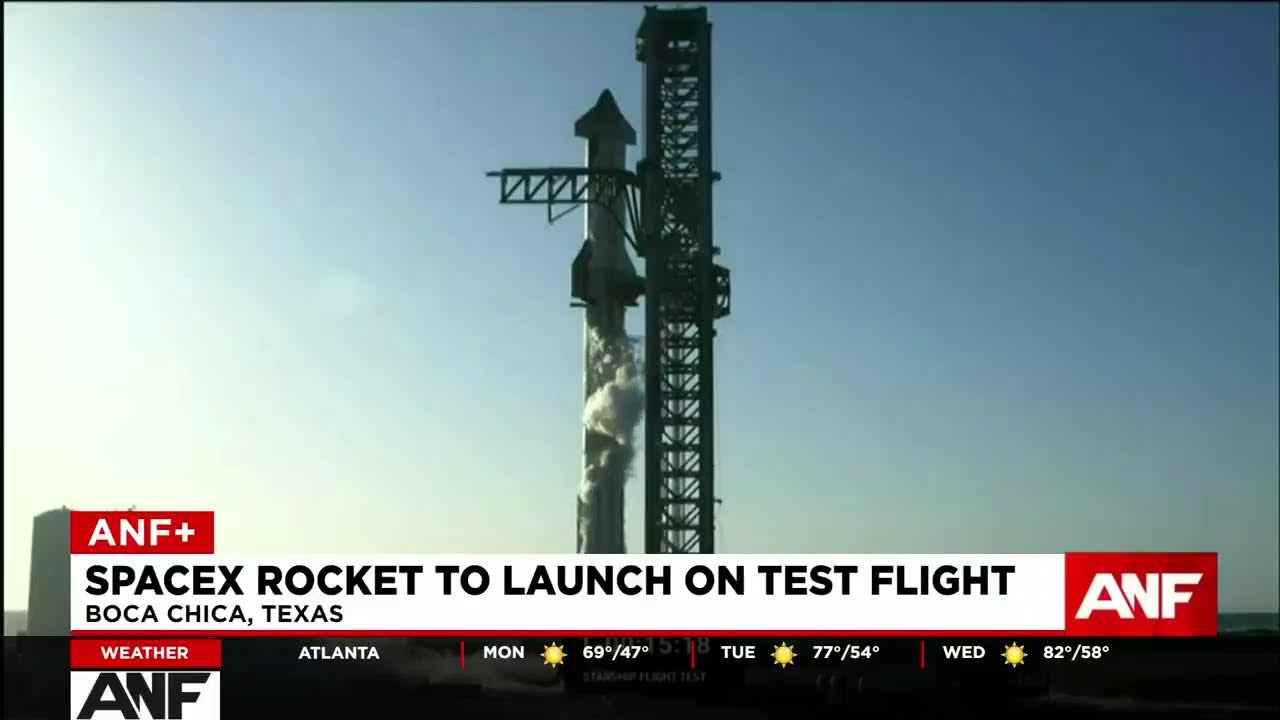 Spacex Rocket To Launch On Test Flight