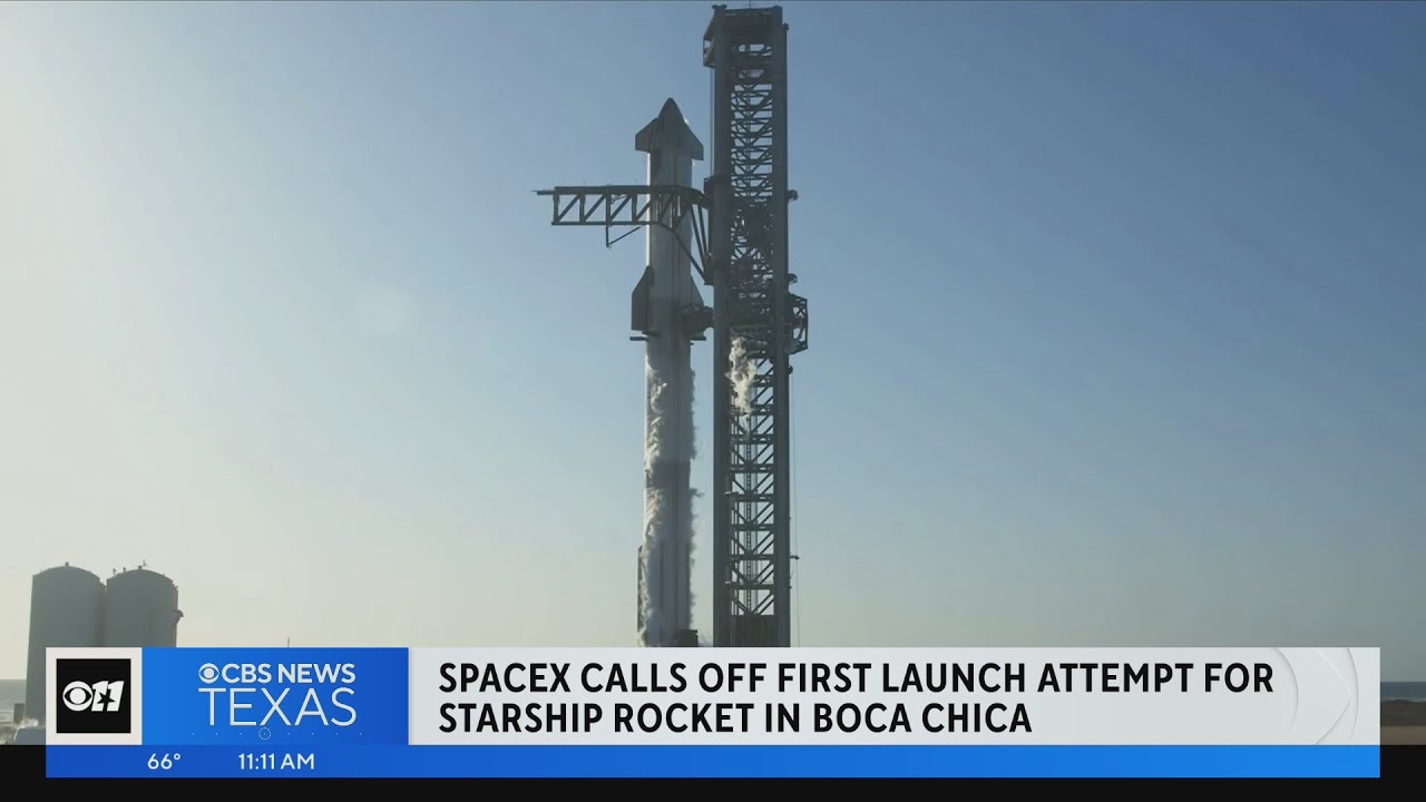 Spacex Scraps Planned Rocket Launch | Dallas News