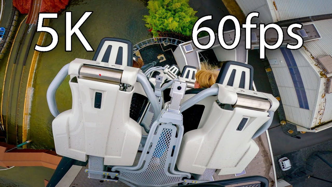 Star Trek: Operation Enterprise Back Seat On Ride 5k Pov @60fps Movie Park Germany