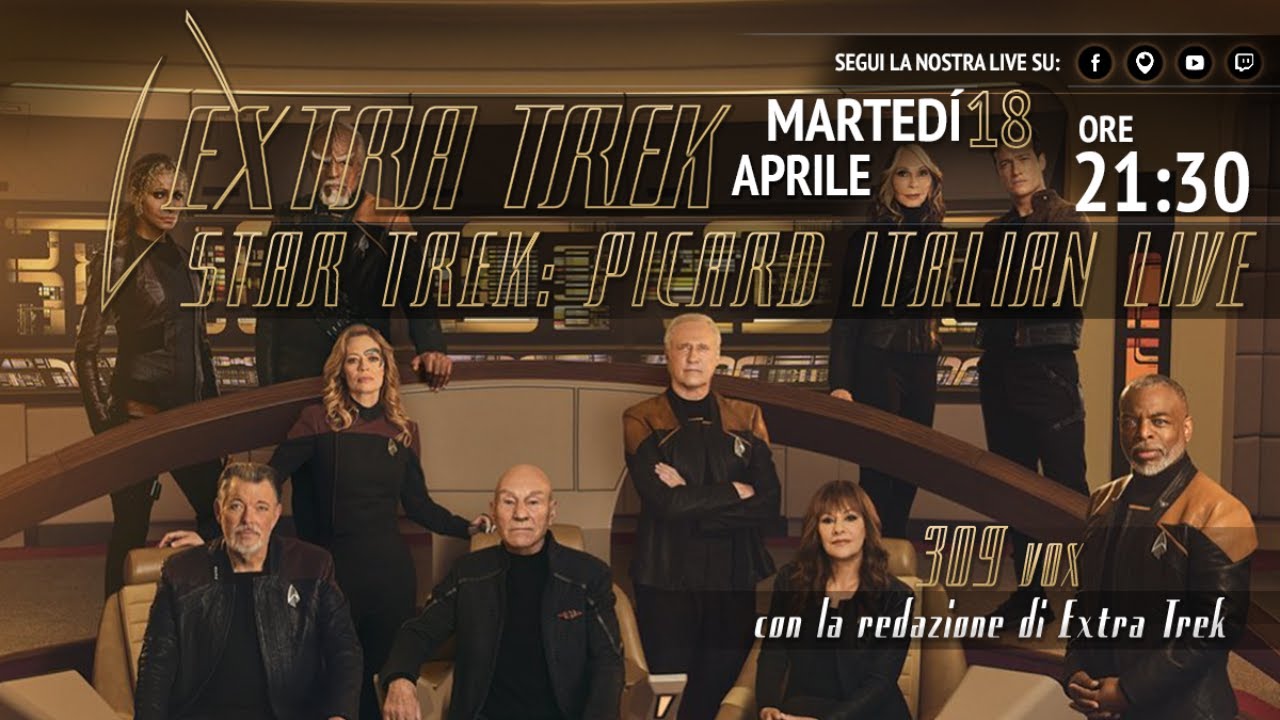 Star Trek: Picard 309 Italian Live –“vox” – Commento Episodio