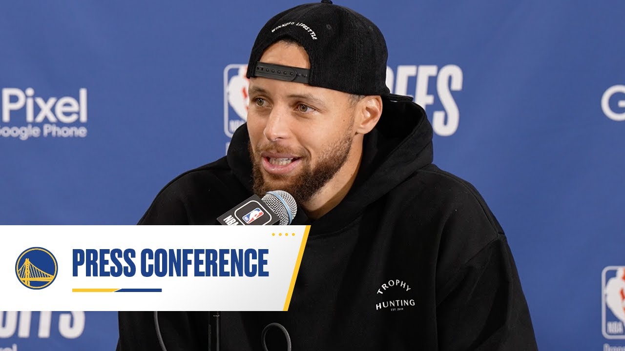 Stephen Curry Talks His Epic 50 Point Game 7 Vs. Kings | April 30, 2023 | Warriors News