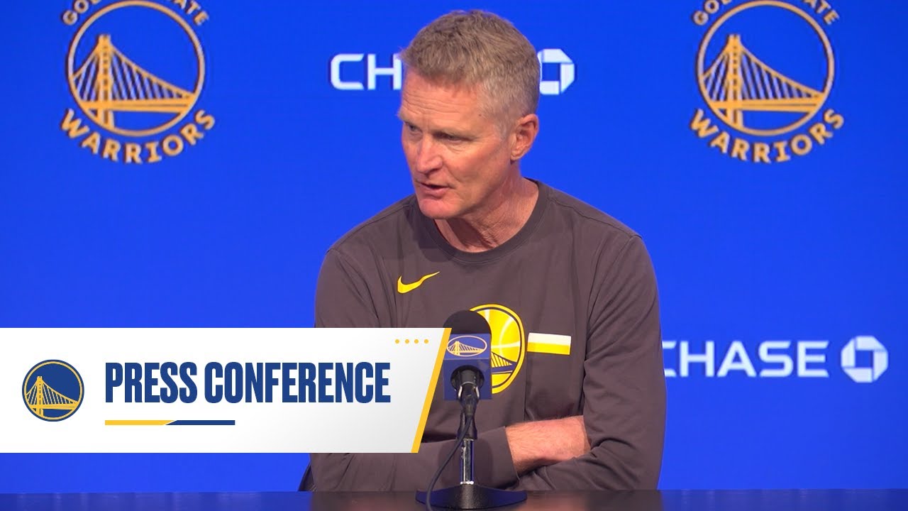 Steve Kerr On Draymond Green’s Suspension, Game 3 Vs. Kings | April 19, 2023 | Warriors News