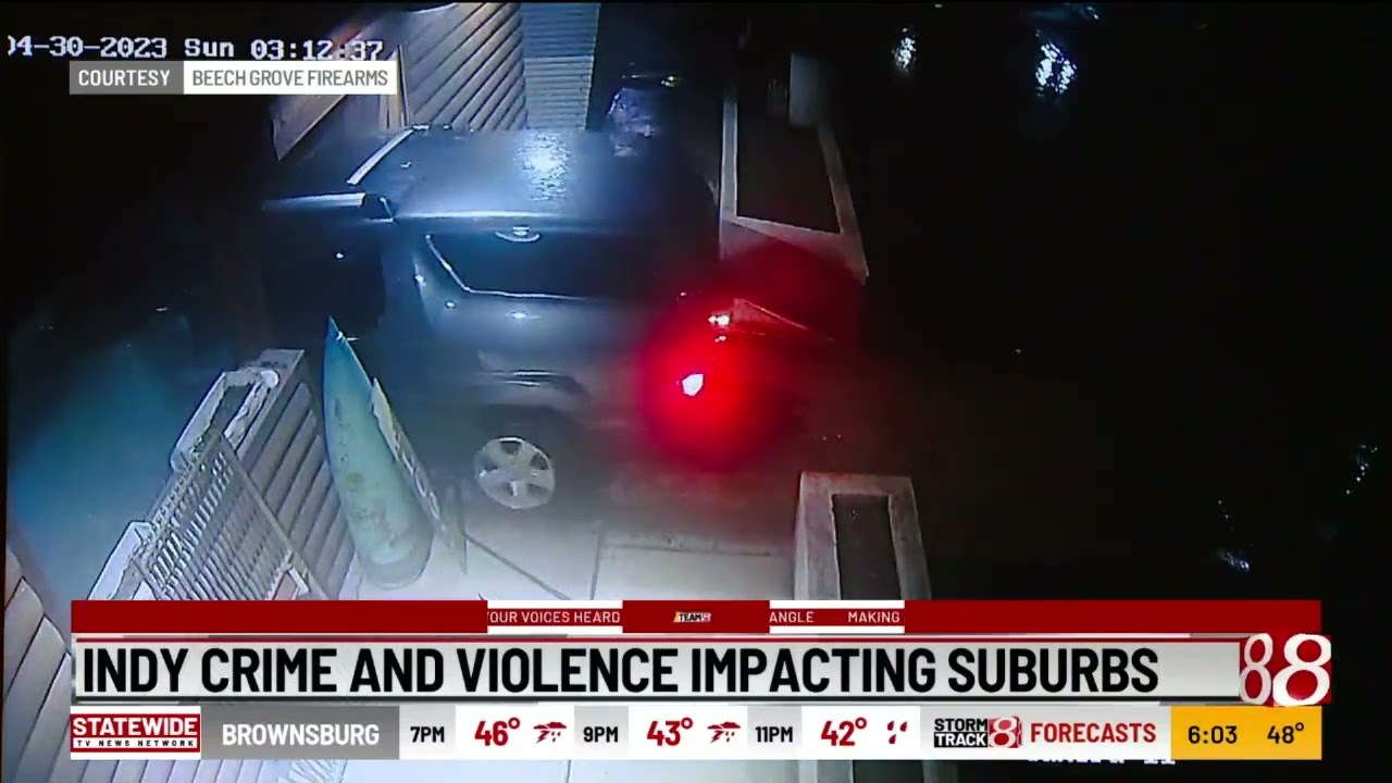 Stolen Pickup Truck Used To Ram Gun Shop For Robbery In Beech Grove