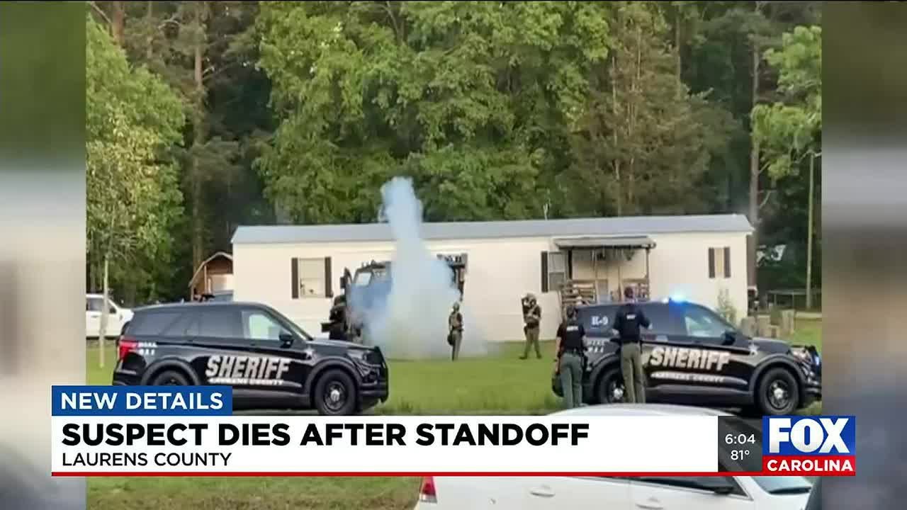 Subject Dies Following Standoff In Laurens County