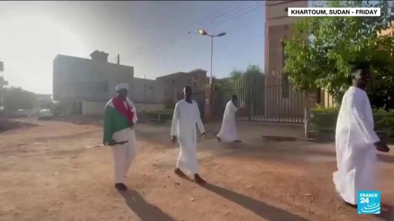 Sudan’s Capital Sees Lull In Street Fighting On First Day Of Eid • France 24 English