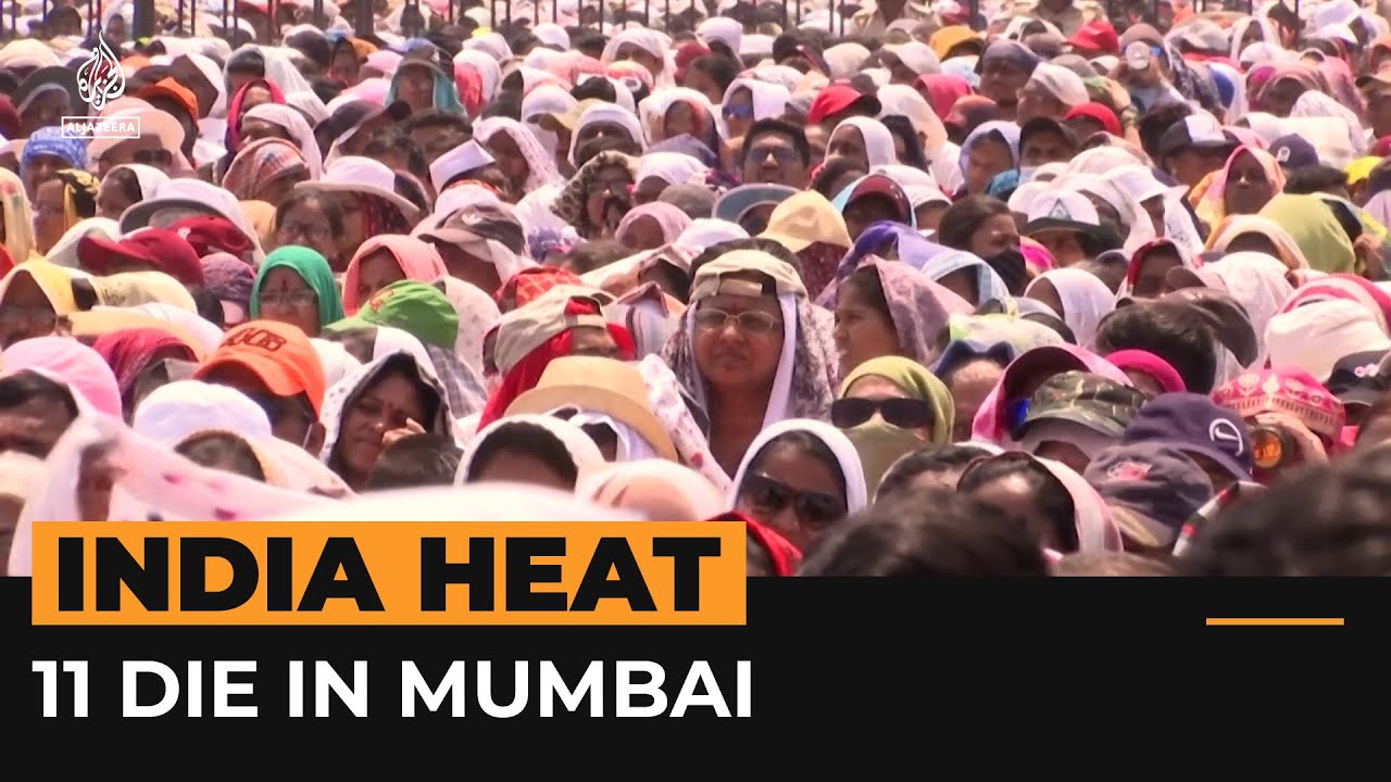 Sunstroke Kills 11 People At Outdoor Event In Mumbai | Al Jazeera Newsfeed