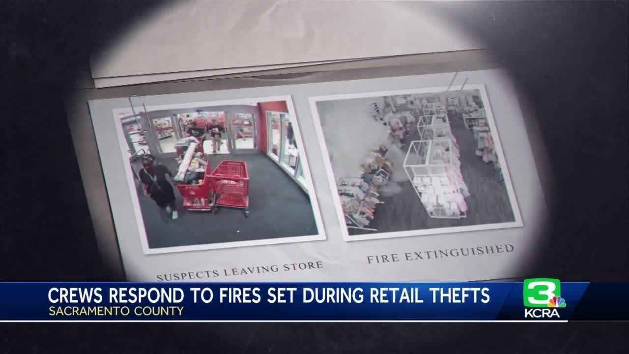 Suspect Accused Of Setting Fire As Distraction During Theft At Sacramento County Target