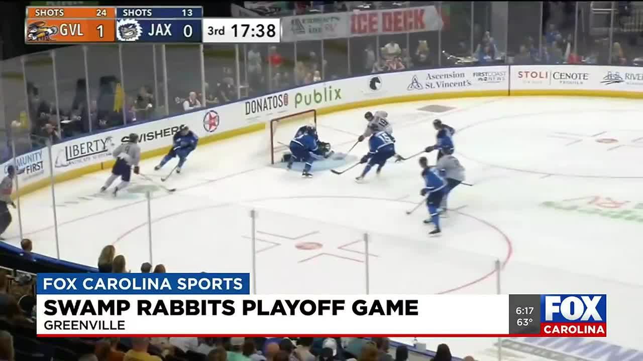 Swamp Rabbits In Action In First Round Of Playoffs