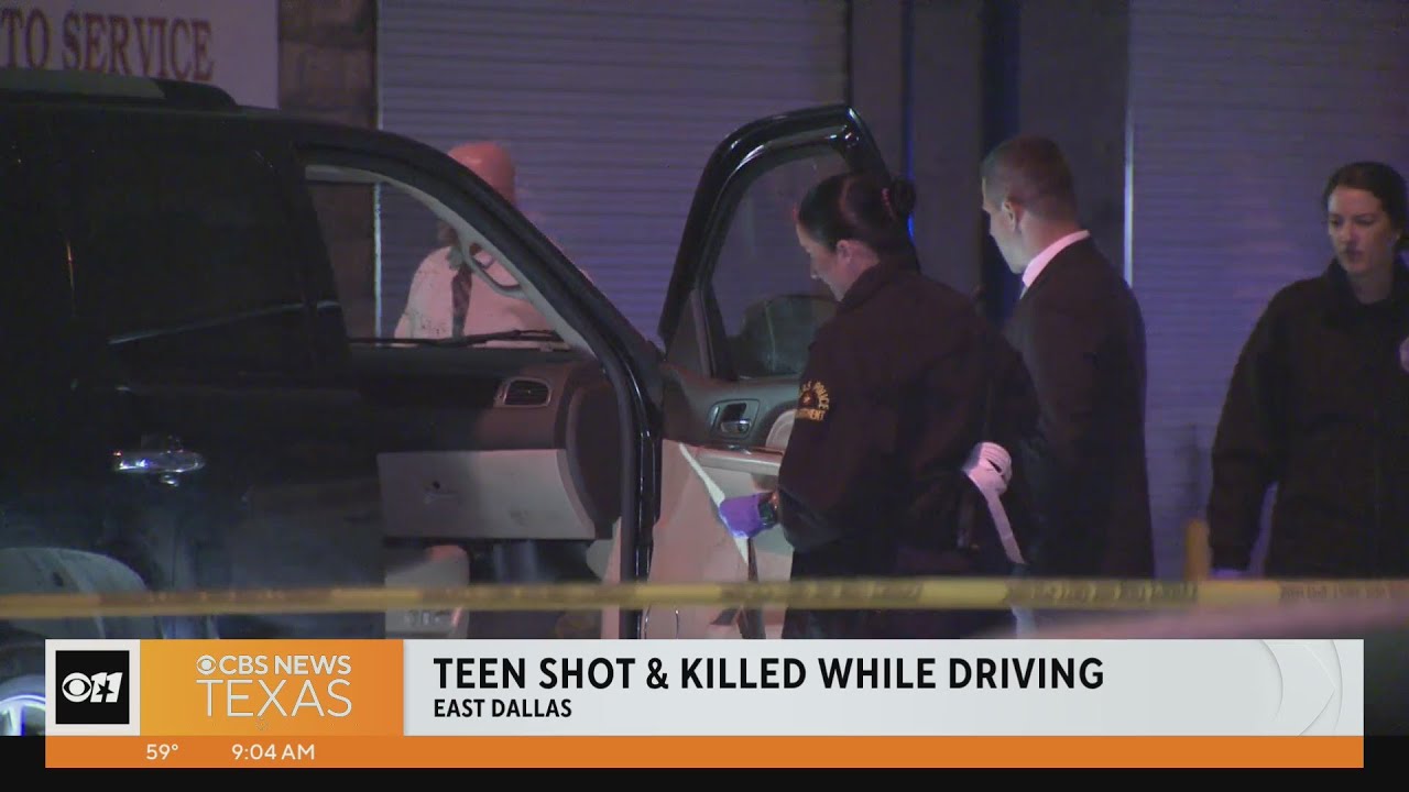 Teen Shot & Killed While Driving In East Dallas | Dallas News