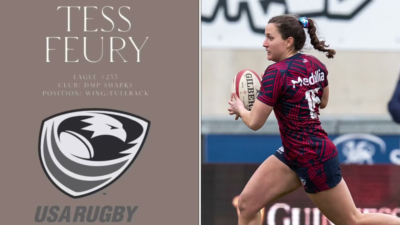 Tess Feury 2022/2023 Rugby Highlights