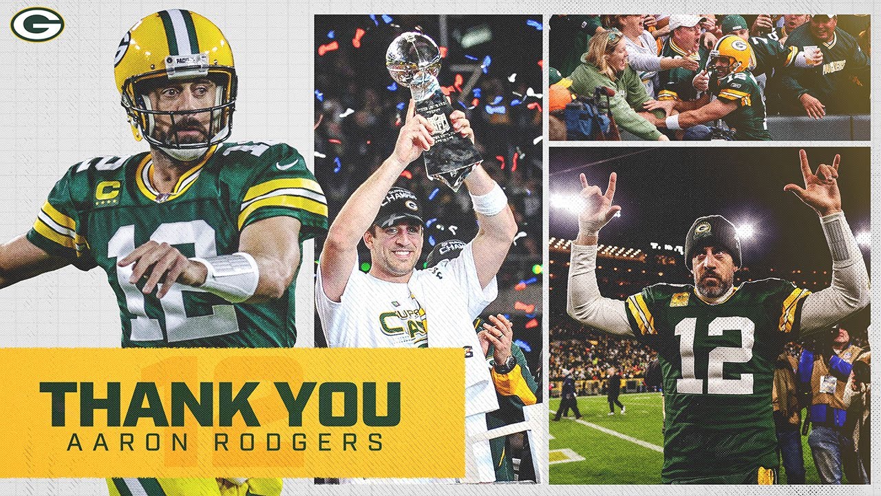 Thank you, Aaron Rodgers