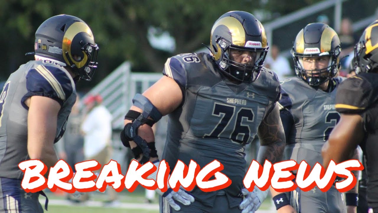 The 49ers Sign Shepard Offensive Tackle Joey Fisher as a UDFA