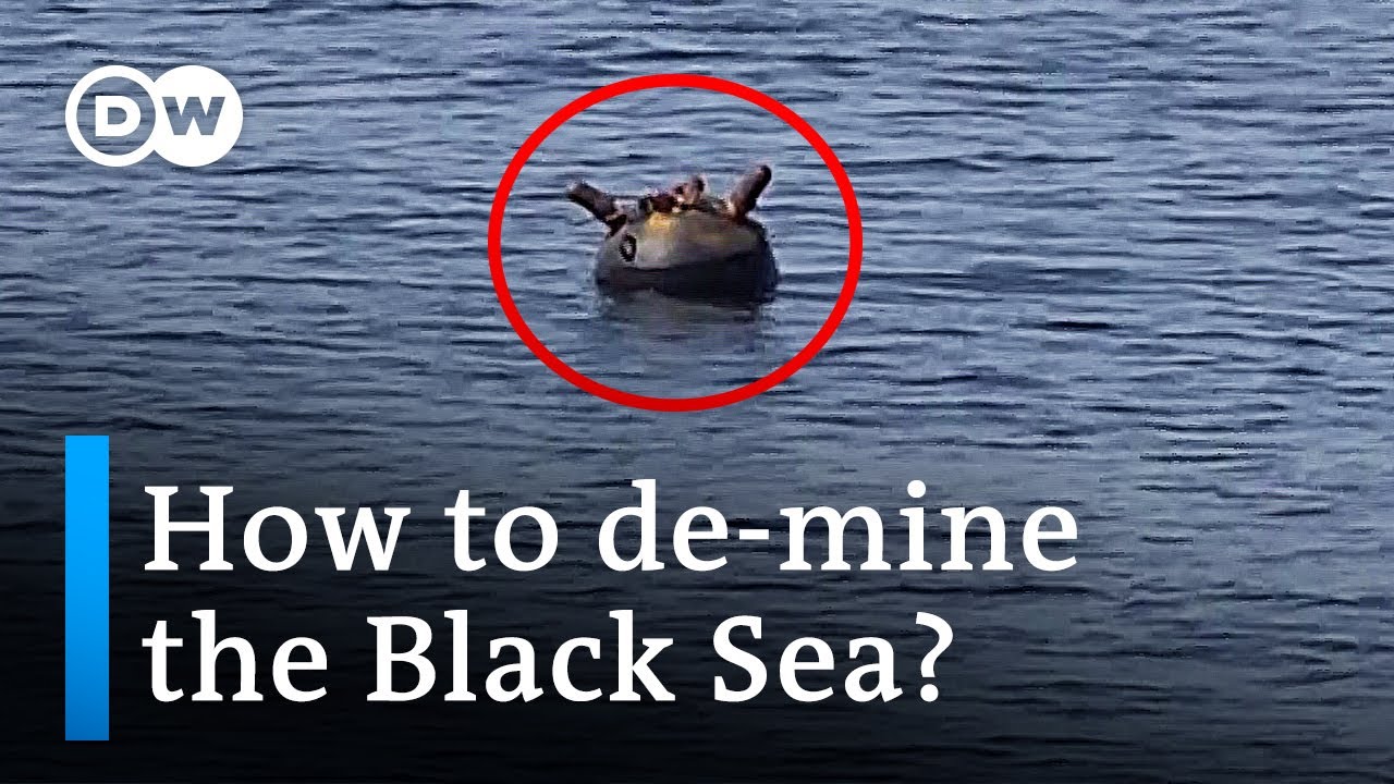 The Dangers Of Drifting Sea Mines In The Black Sea | Dw News