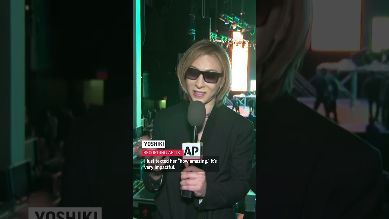 The Last Rockstars’ Band Leader Yoshiki On Blackpink Headlining Coachella. #shorts | Ap