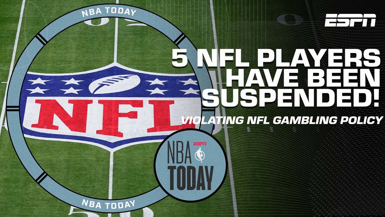 The Nfl Suspends 5 Players For Gambling Policy Violations | Nfl Live