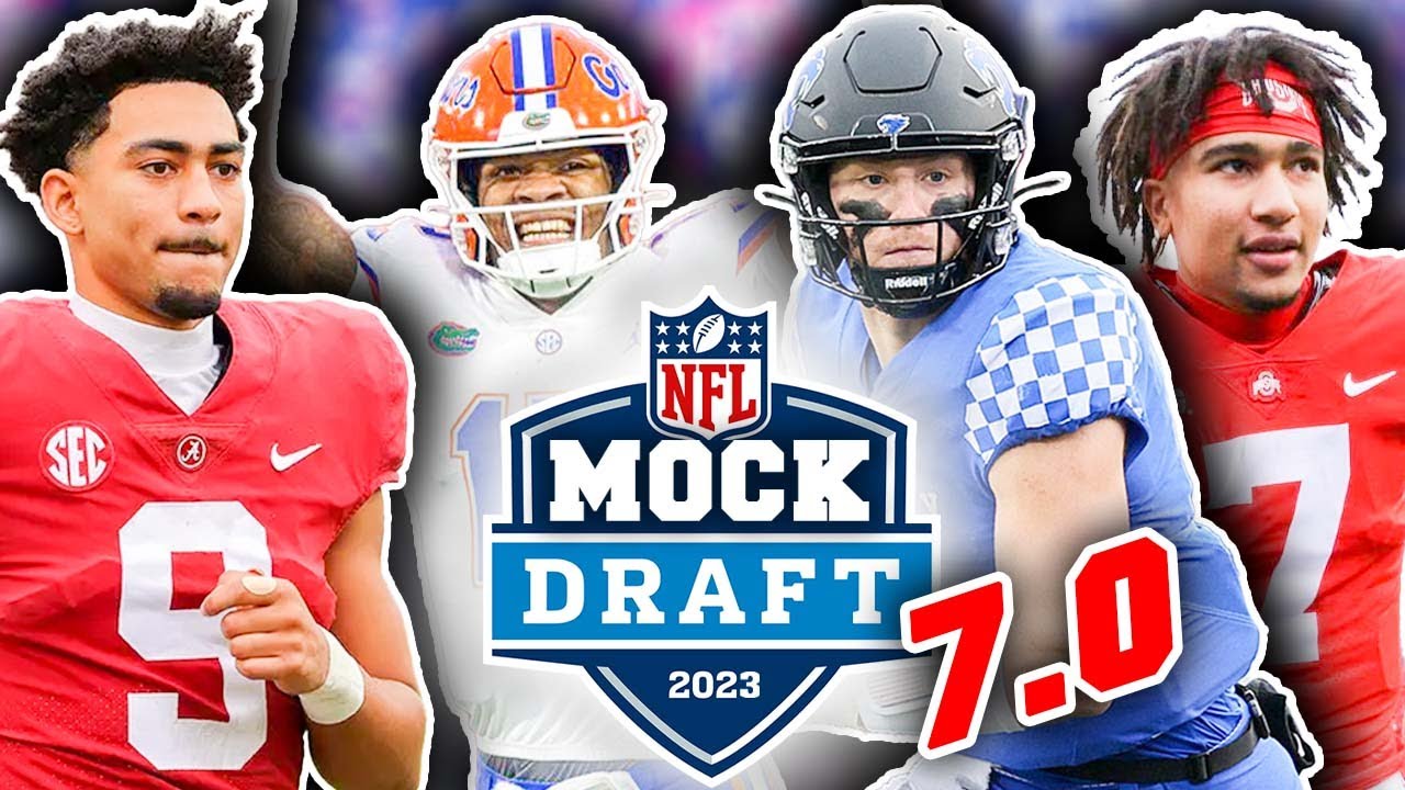 The Official 2023 Nfl First Round Mock Draft! 7.0 With Trades! || Tps