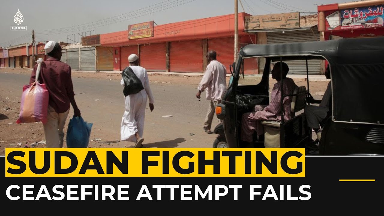 Thousands Flee As New Ceasefire Attempt Fails In Sudan